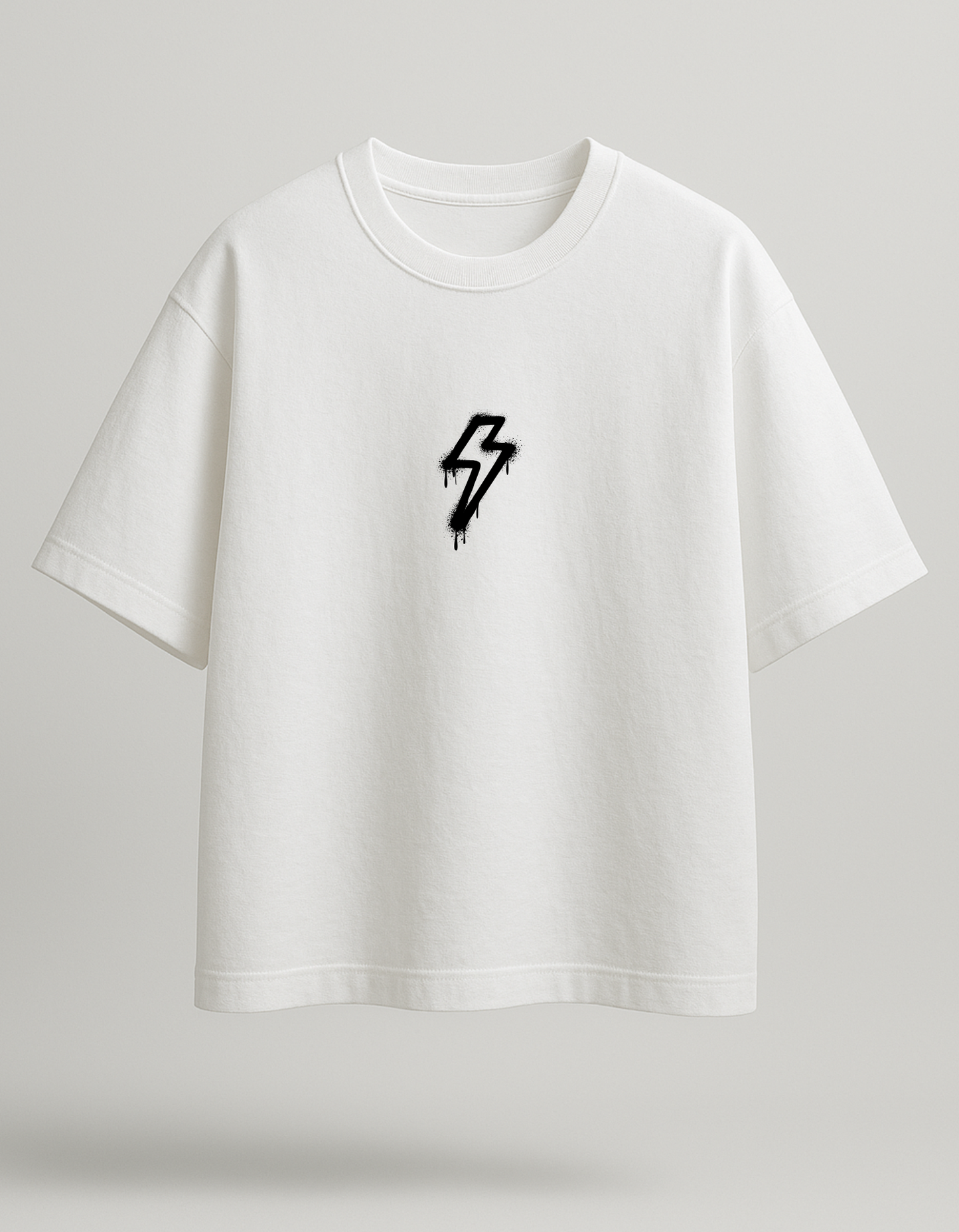 The Game Over Tee - White Oversized
