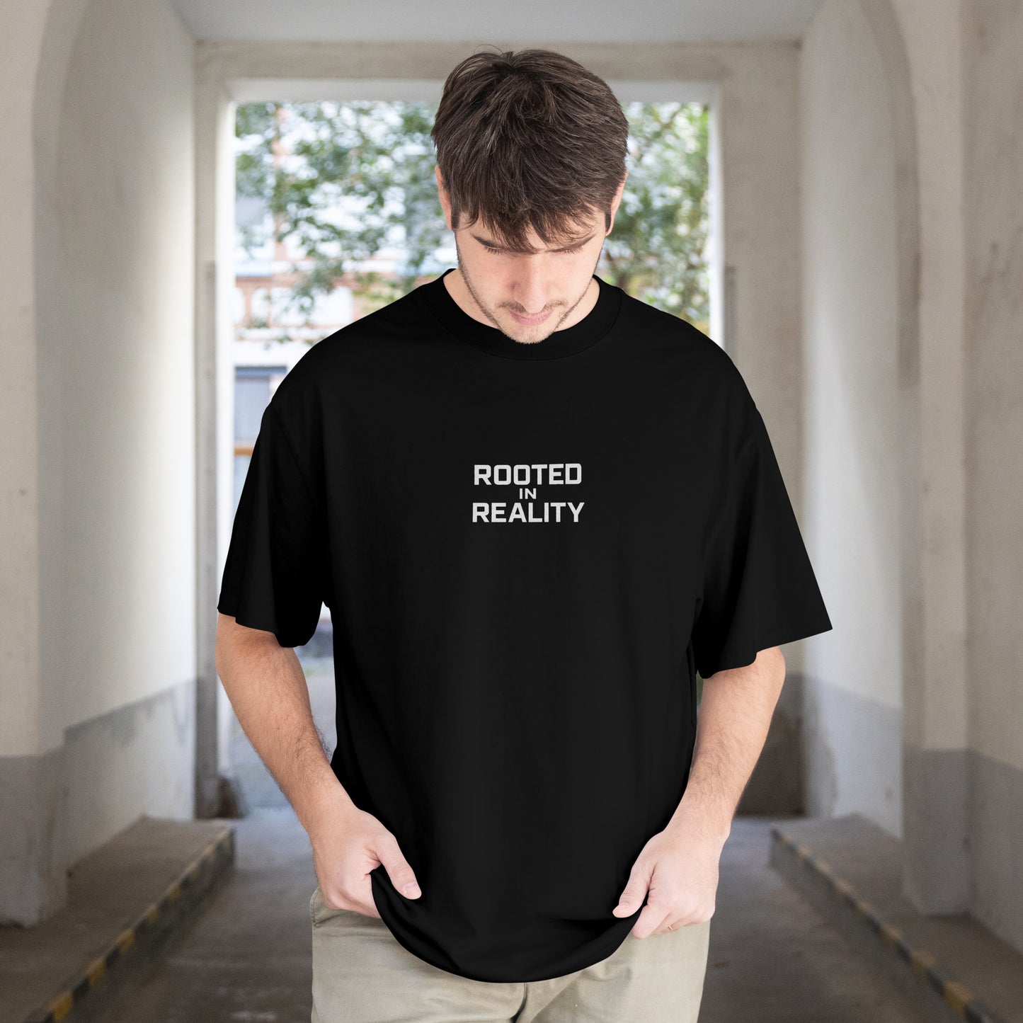 Neural Core Tee - Black Oversized