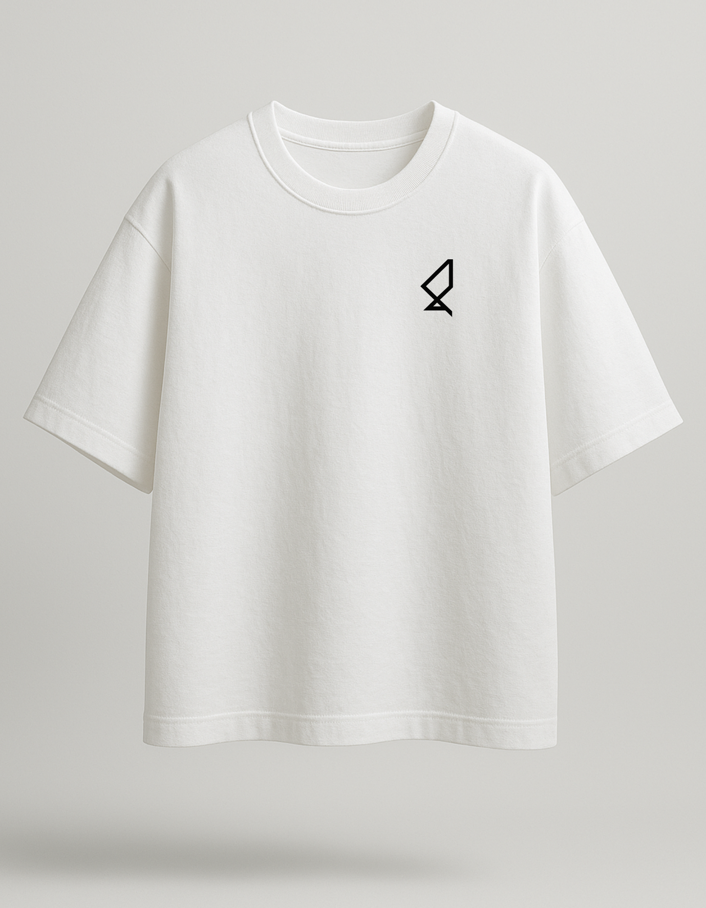 Urban Chaos Tee - White Oversized