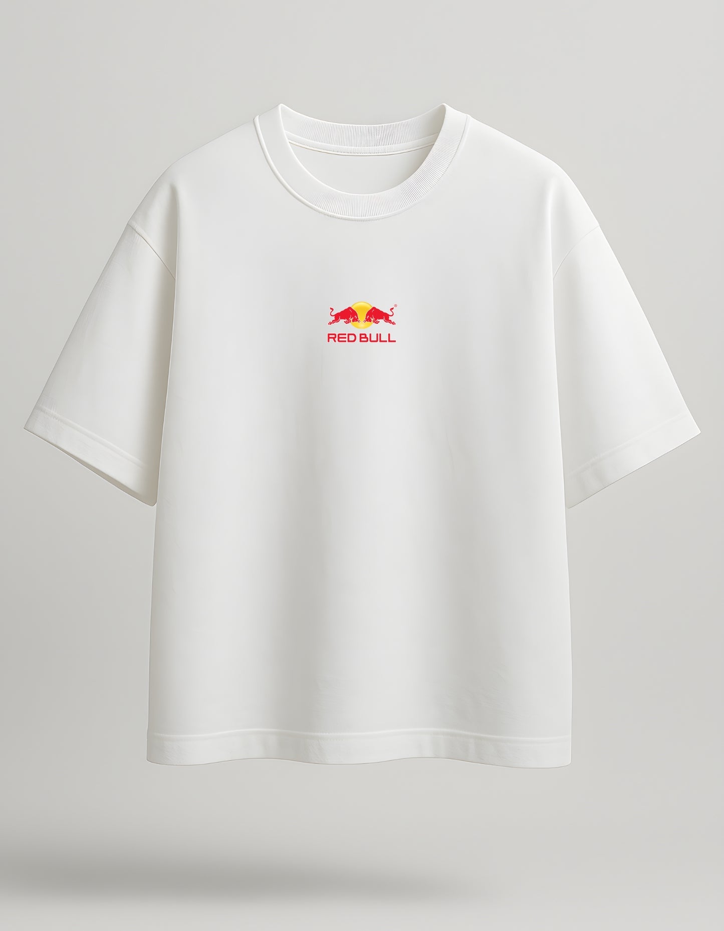 Red Bull Racing Tee – F1 Edition- White Oversized