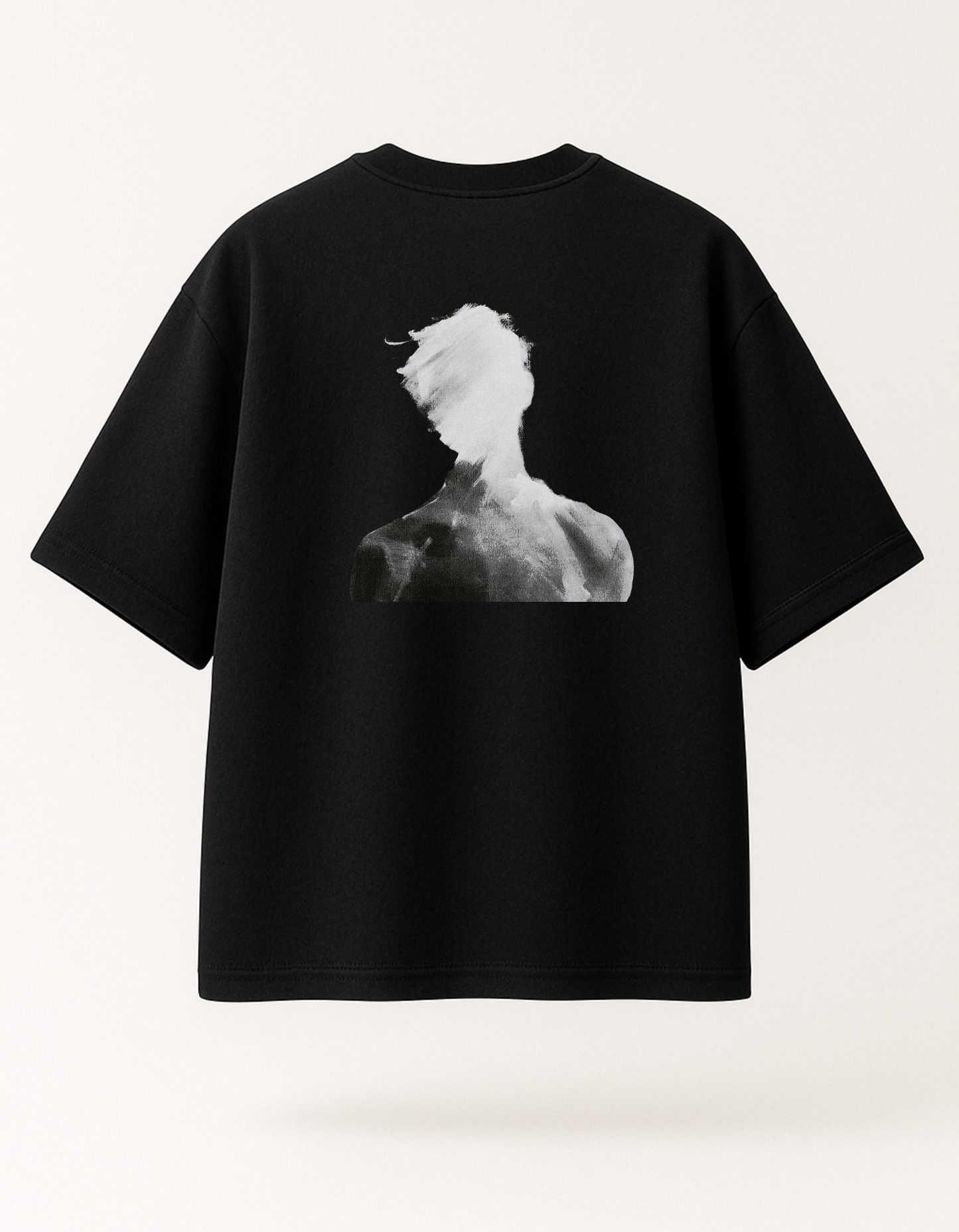 The Identity Void Tee - Black Oversized