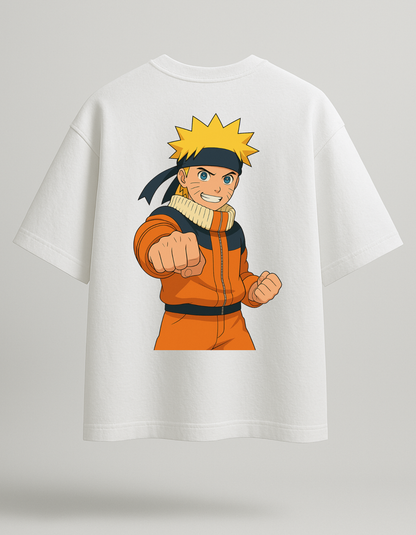 Hidden Spirit Tee - White Oversized