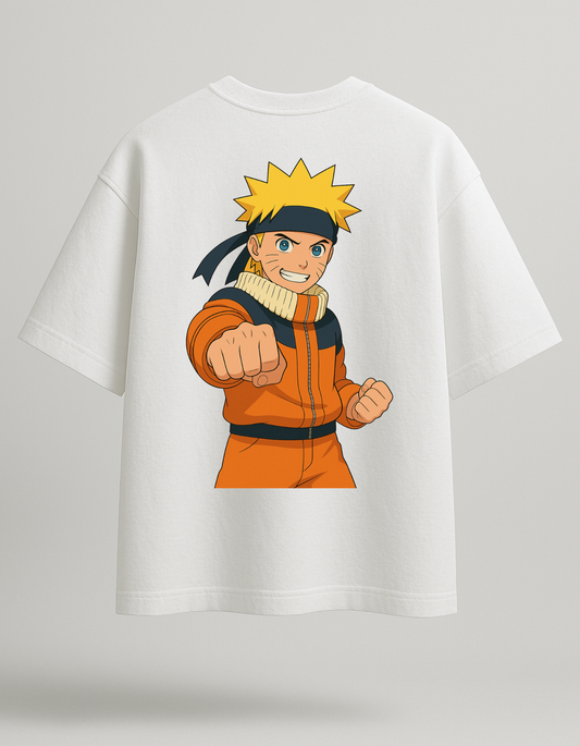 Hidden Spirit Tee - White Oversized