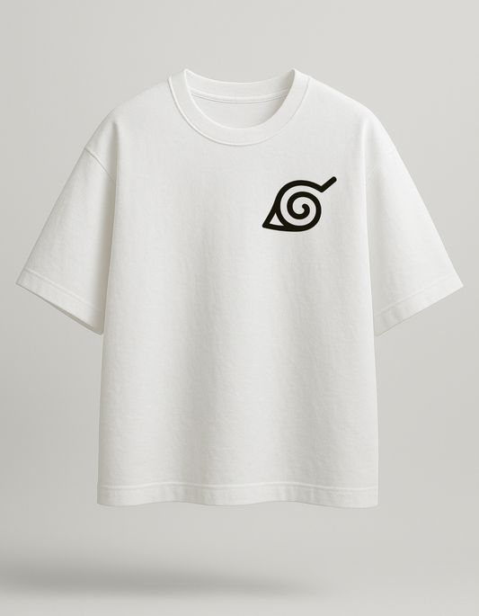 Hidden Spirit Tee - White Oversized