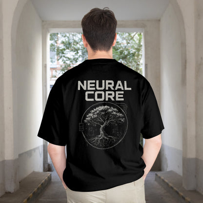 Neural Core Tee - Black Oversized