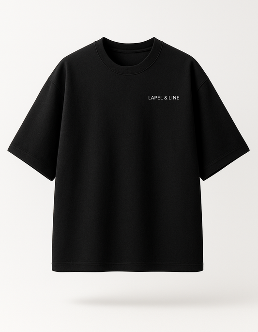 Shadow Ronin Tee – Black Oversized